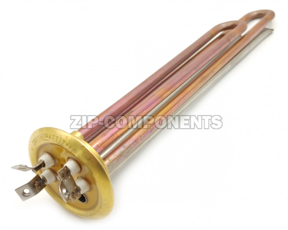 Тэн Itek Brazing RF-64 мм, медь, 2000w (1300+700), 220v водонагревателя Thermex, Ariston 066052 Клеммы под винт