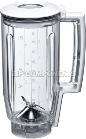 Стеклянный блендер для кухонных комбайнов Bosch 00572477