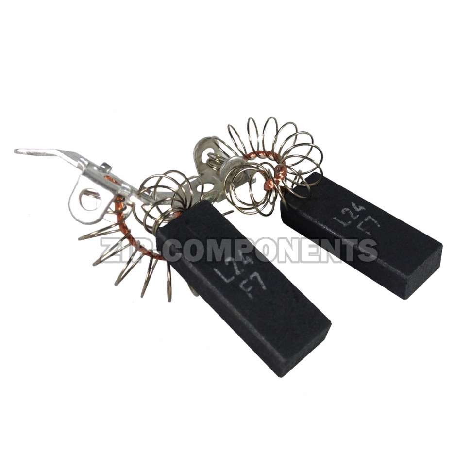 Щетки угольные 6x10 mm, для MIELE (0089164, 3026790, 1842480, 3320630),  WHIRLPOOL (481281729589) SCHUNK